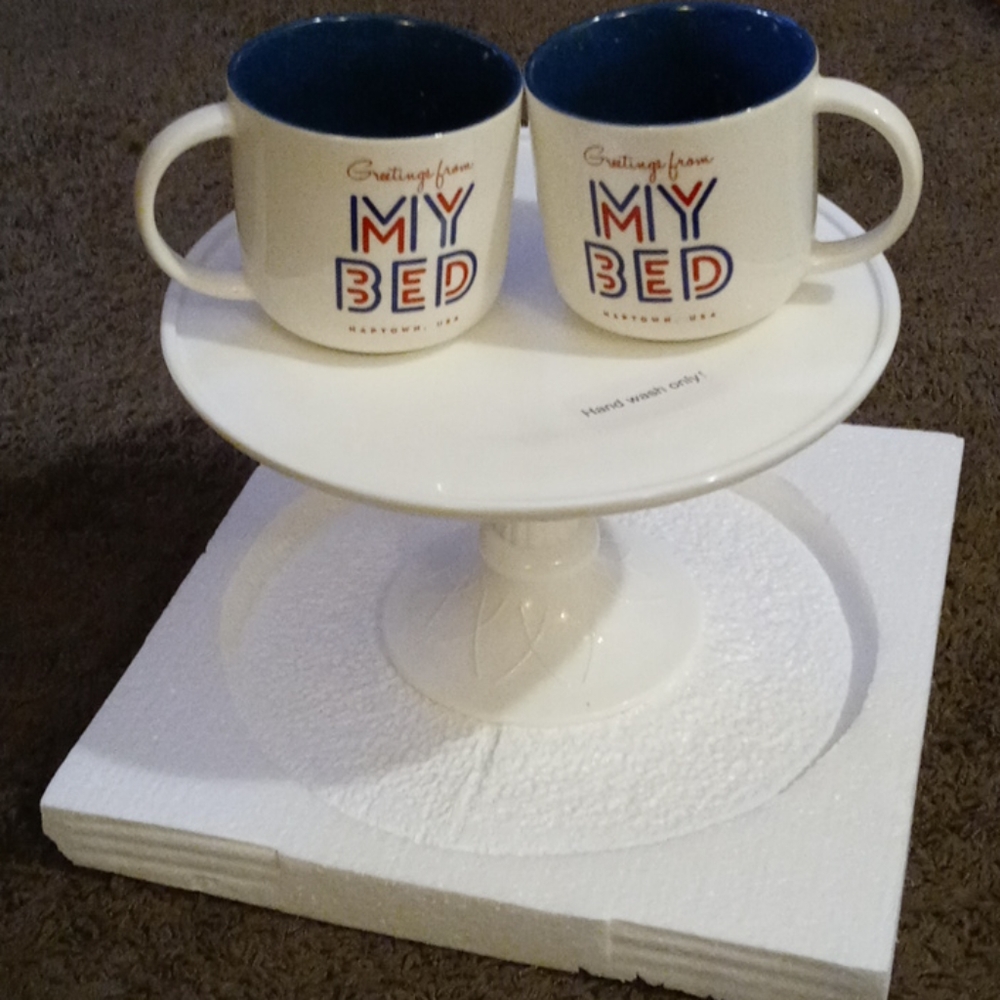 Wht Hearth Hand Kitchen Table Top cake stand